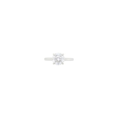 Lot 172 - Silver and Diamond Ring