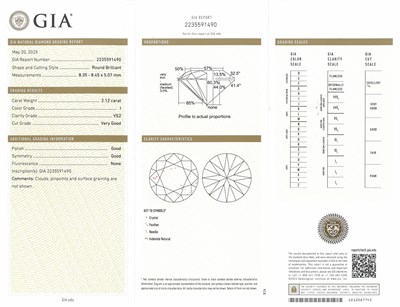 Lot 52 - Silver and Diamond Ring