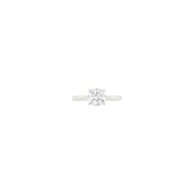 Lot 139 - Silver and Diamond Ring