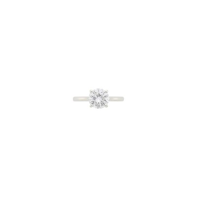 Lot 145 - Silver and Diamond Ring