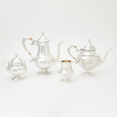 Lot 531 - American Sterling Silver Tea and Coffee Service