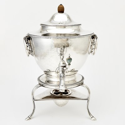 Lot 333 - George III Sterling Silver Hot Water Urn