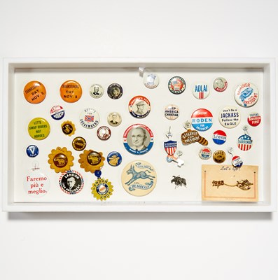 Lot 1048 - Political Collectibles: Collection of Buttons and Pins