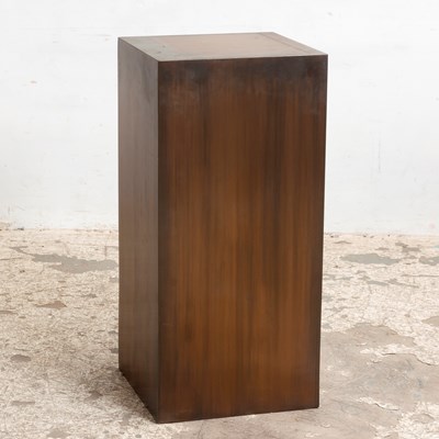 Lot 358 - Patinated Bronze Pedestal