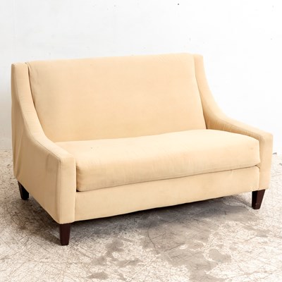 Lot 381 - Contemporary Upholstered Settee