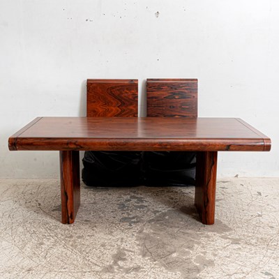 Lot 179 - Werner Kanner Burlwood Extending Dining Table