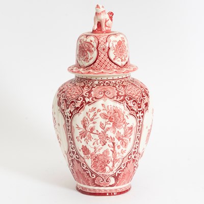 Lot 399 - English Ceramic Lidded Jar