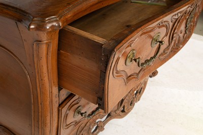 Lot 393 - Louis XV Provincial Walnut Commode