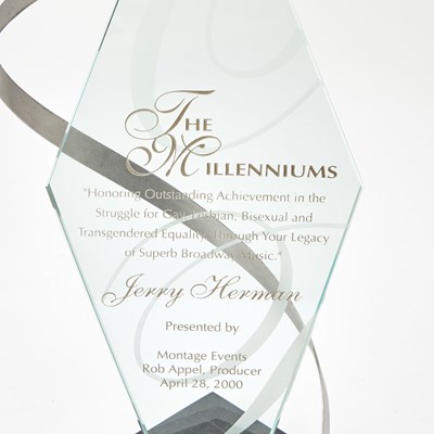 Lot 227 - Group of awards presented to Jerry Herman