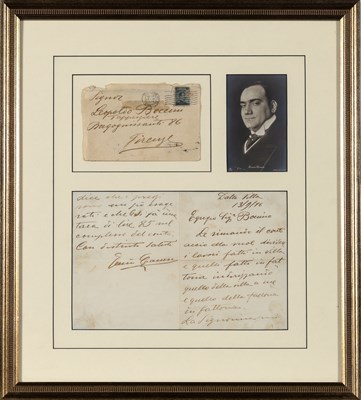 Lot 70 - An autograph letter by the great opera star Enrico Caruso