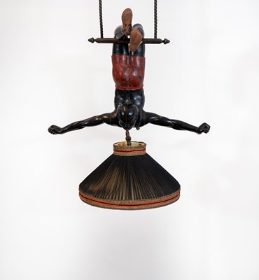 Lot 7 - Chinese Acrobat-Form Chandelier