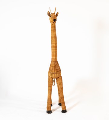 Lot 3 - Group of Wicker Animals