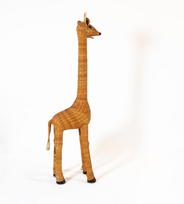 Lot 3 - Group of Wicker Animals