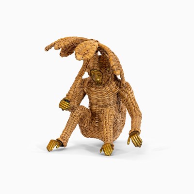 Lot 3 - Group of Wicker Animals
