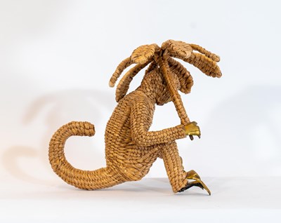 Lot 3 - Group of Wicker Animals