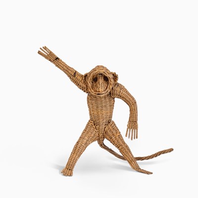 Lot 3 - Group of Wicker Animals