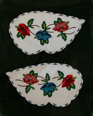 Lot 515 - Pair of Native American Beadwork Panels