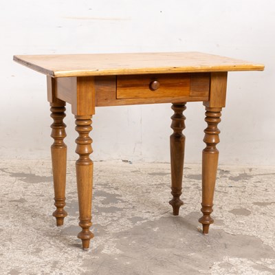 Lot 5 - Blonde Wood Work Table