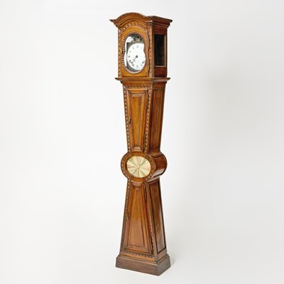 Lot 267 - Continental Provincial Longcase Clock