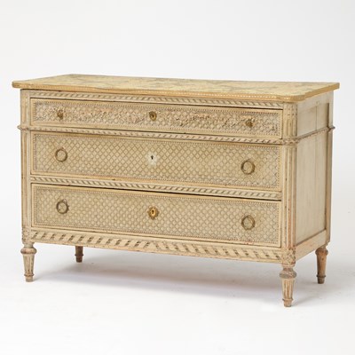 Lot 179 - Louis XVI Provincial Style Painted Commode