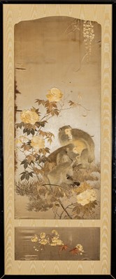 Lot 92 - Pair of Chinese Silk Panels