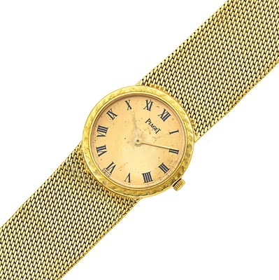 Lot 1051 - Piaget Lady's Gold Wristwatch