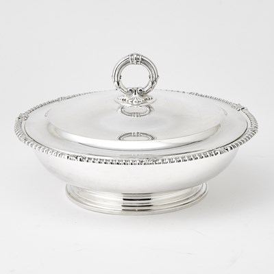 Lot 675 - Tiffany & Co. Sterling Silver Covered Serving Dish