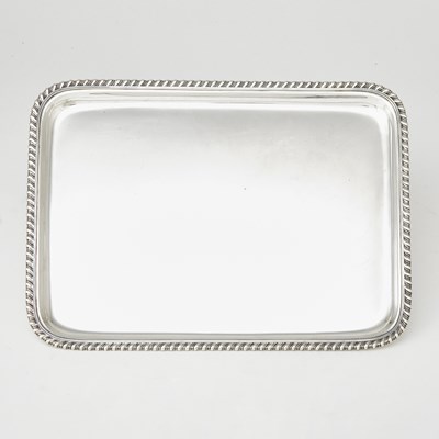 Lot 689 - American Sterling Silver Rectangular Tray