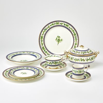 Lot 636 - Tiffany & Co. Hand-Painted Porcelain Part Dinner Service