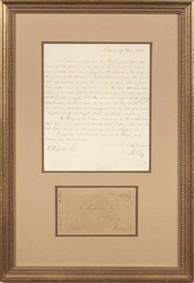 Lot 80 - Henry Clay congratulates a friend on the birth of a son