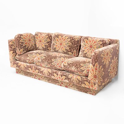 Lot 354 - Floral Upholstered Sofa