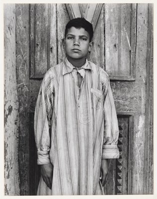 Lot 234 - Paul Strand Young Ali, Kalata Al Kobra, Delta, Egypt, 1959