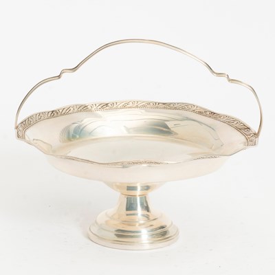 Lot 132 - Sterling Silver Footed Basket