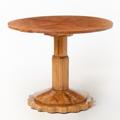 Lot 283 - Continental Walnut Center Table