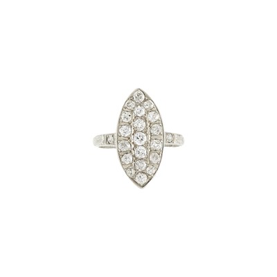 Lot 2256 - White Gold and Diamond Ring