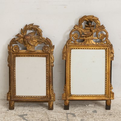 Lot 266 - Two Carved Gilt Mirrors