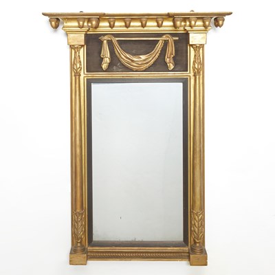 Lot 346 - Classical Style Giltwood Mirror