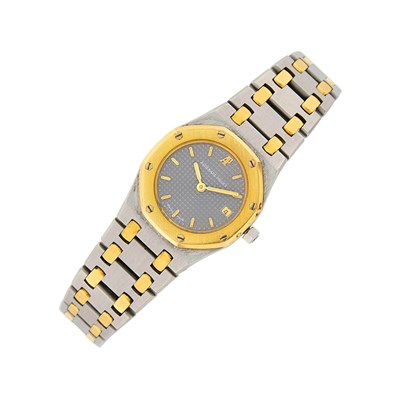 Lot 19 - Audemars Piquet Gold and Stainless Steel 'Royal Oak' Wristwatch, Ref. 1398