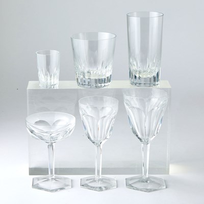 Lot 470 - Group of Baccarat Glass Stemware and Barware