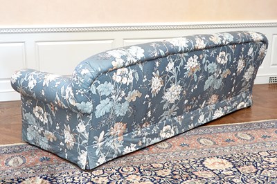 Lot 154 - Modern Floral Upholstered Loose Cushion Sofa