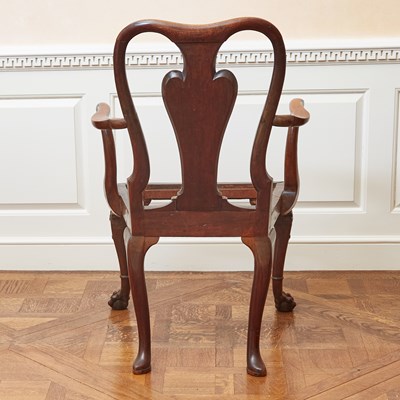 Lot 103 - George II Walnut Armchair