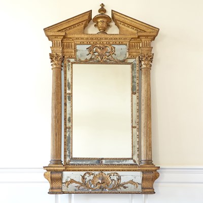 Lot 125 - Pair of Irish George III Giltwood Mirrors