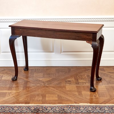 Lot 105 - Irish George II Style Mahogany Side Table