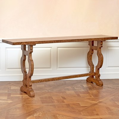 Lot 152 - Continental Baroque Style Oak Side Table