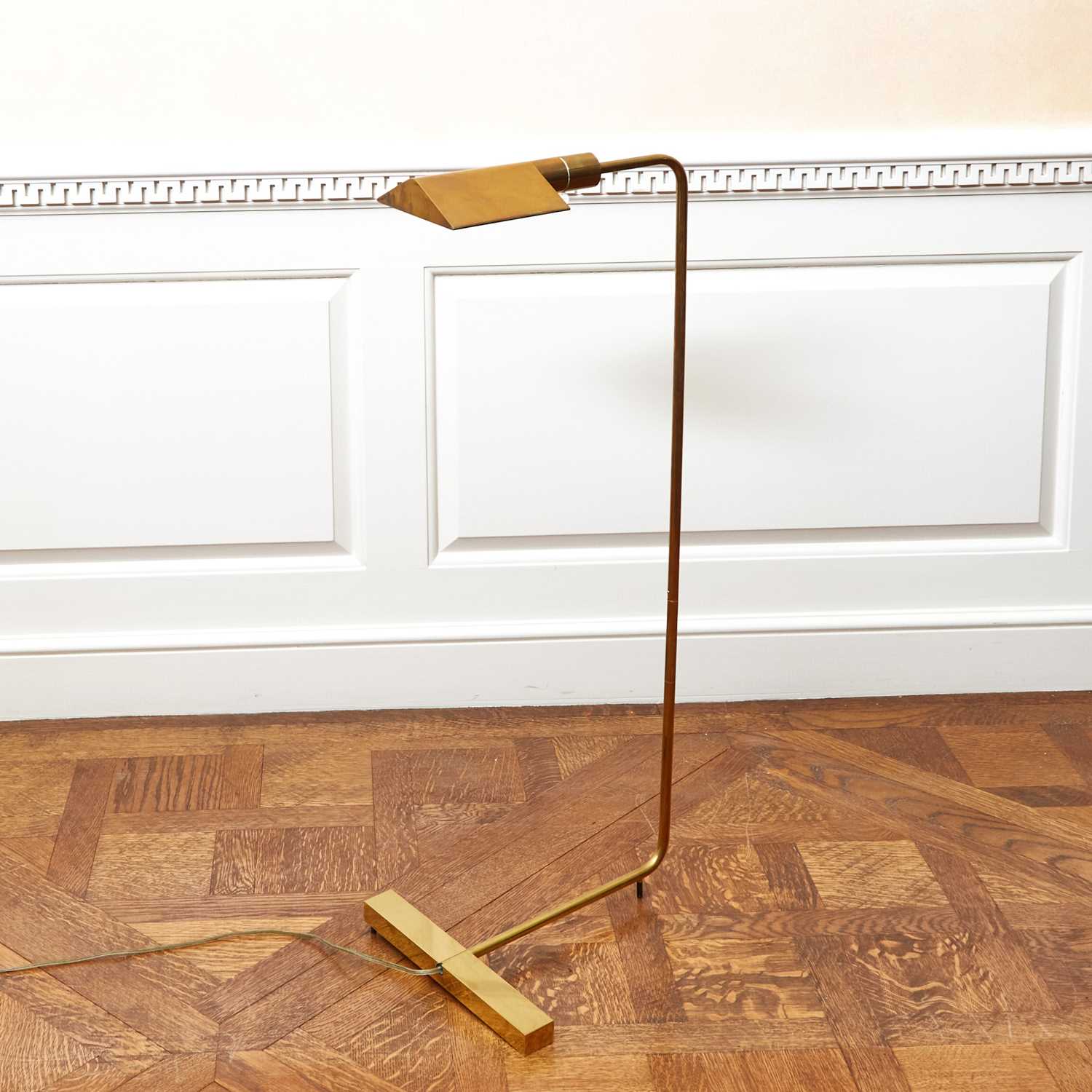 Lot 155 - Cedric Hartman Brass Floor Lamp