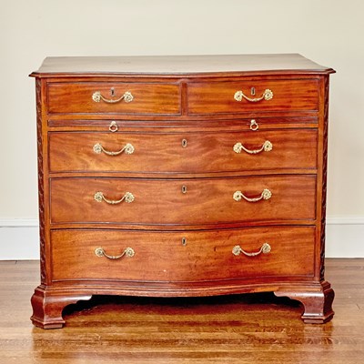 Lot 122 - George III Mahogany Chest of Drawers