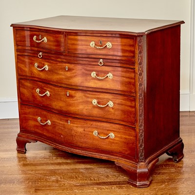 Lot 122 - George III Mahogany Chest of Drawers