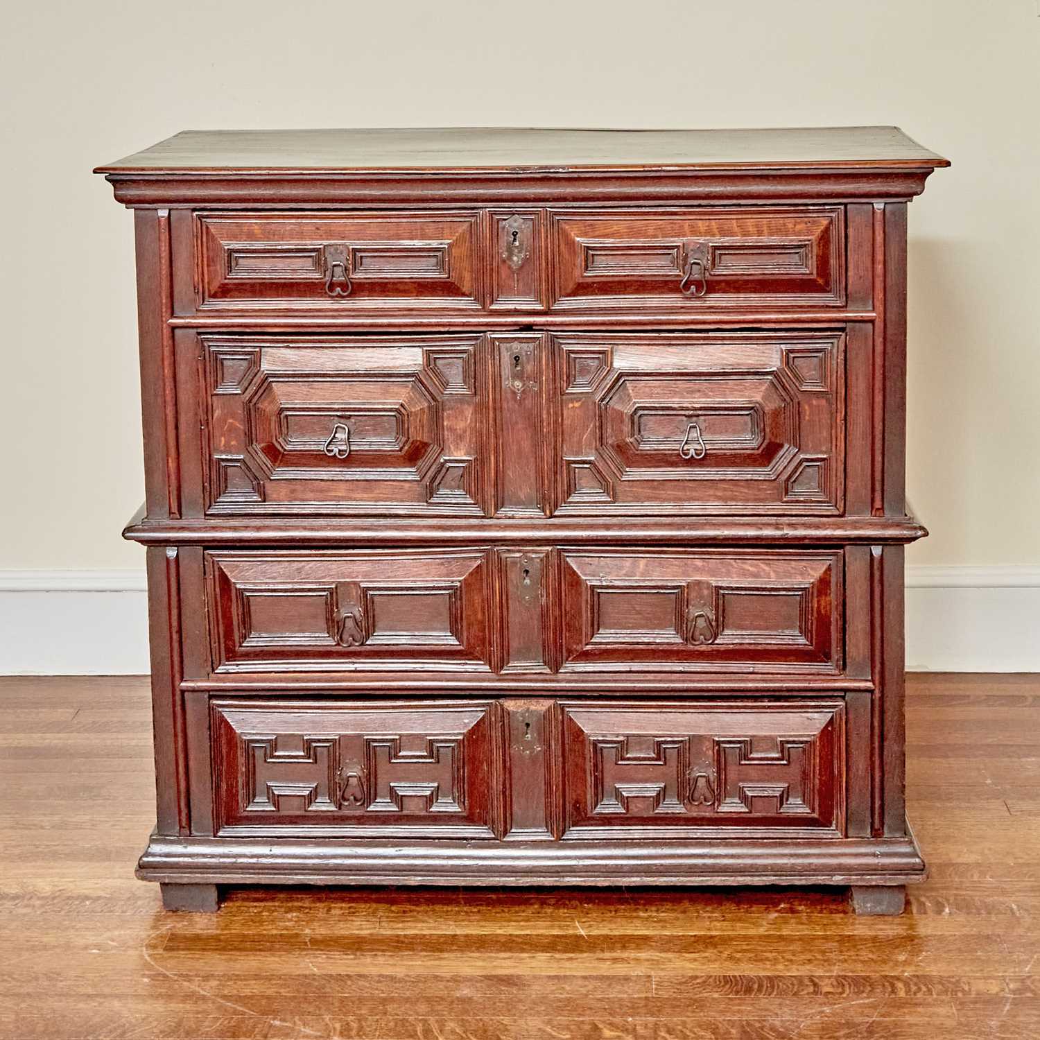 Lot 96 - Charles II Oak Chest of Drawers