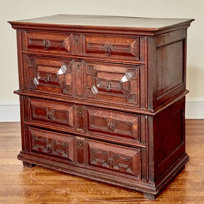 Lot 96 - Charles II Oak Chest of Drawers