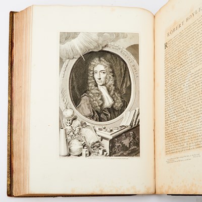 Lot 81 - A finely engraved portrait gallery of illustrious Britons